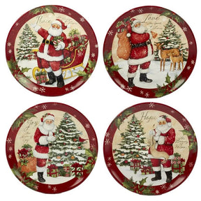 Conjunto de Louça de Natal Holiday Wishes – 16 Peças