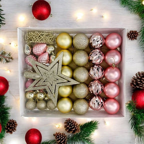 Kit 38 Peças Conjunto de Enfeites Decorativo